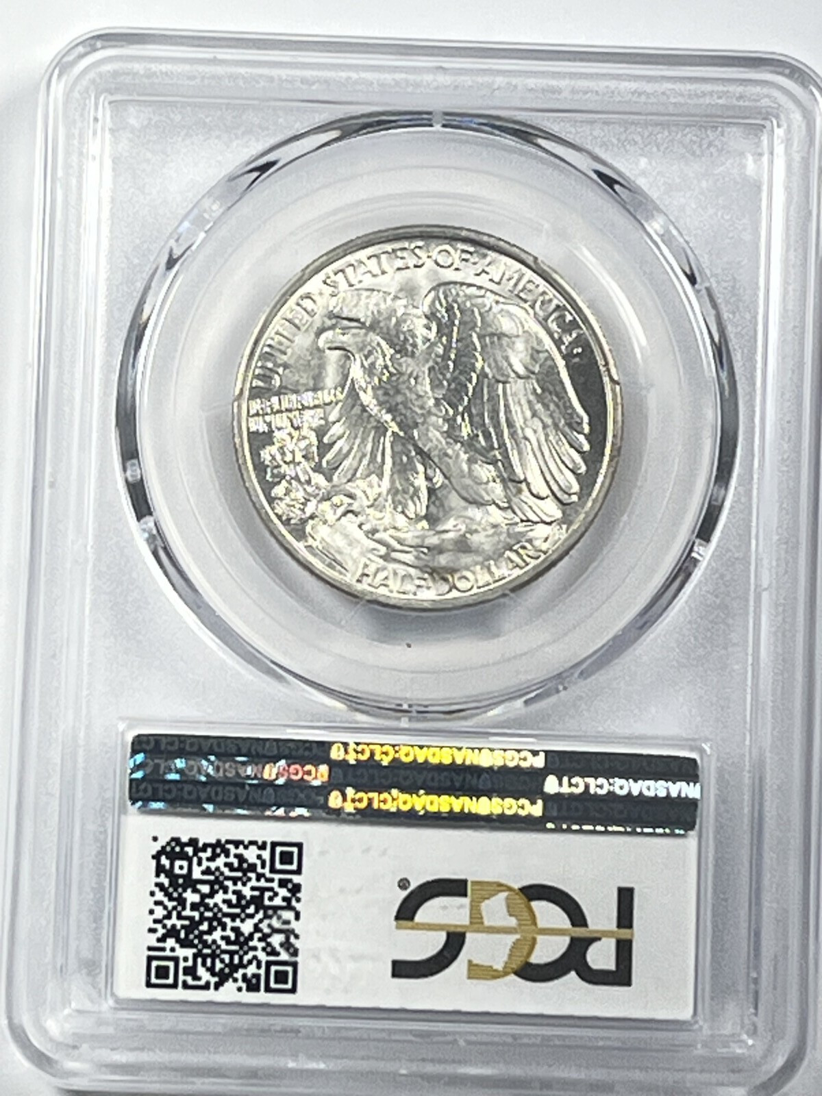 1936-D Walking Liberty Half Dollar : PCGS MS65