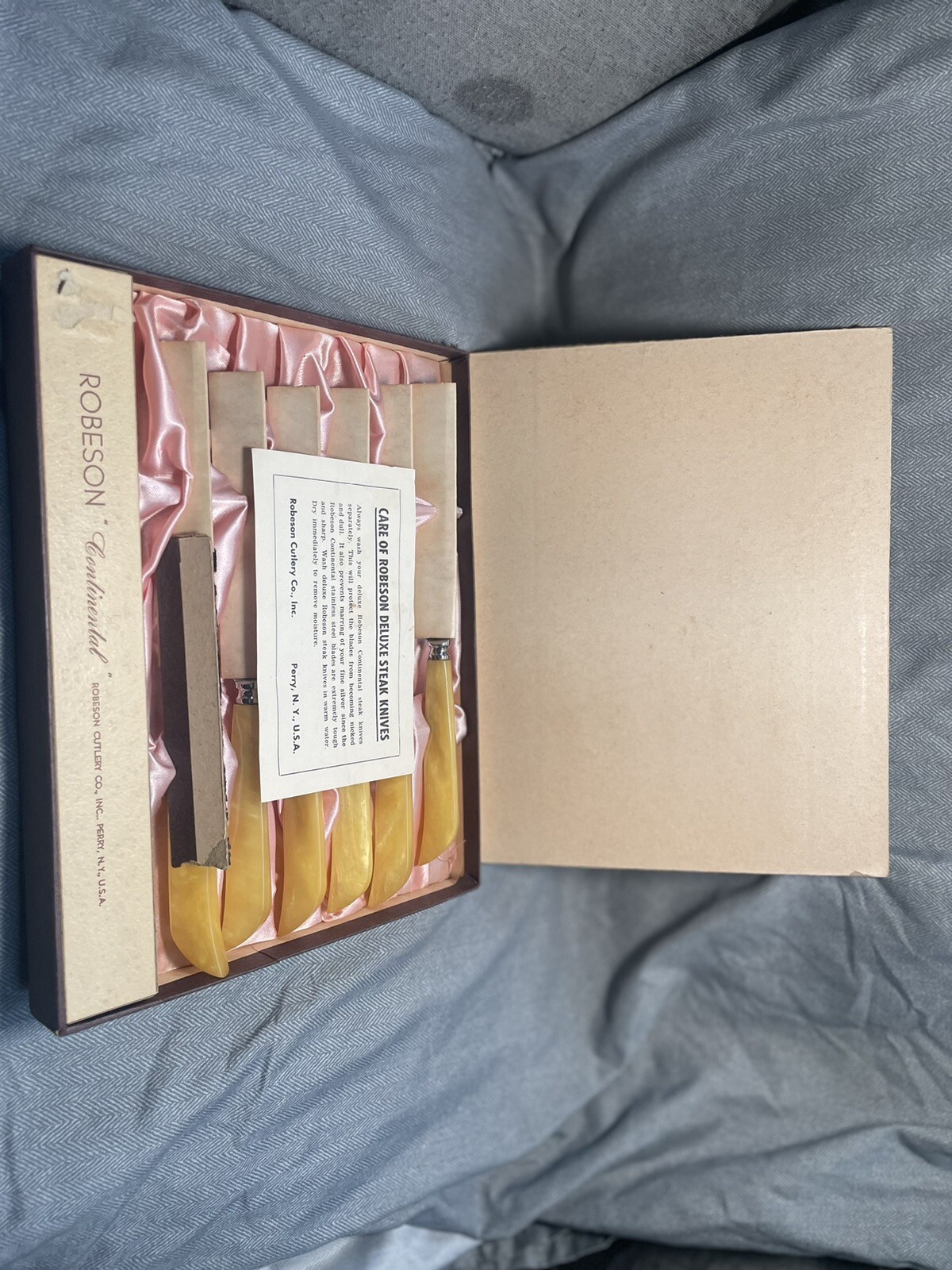 Robeson Cutlery “Continental” Steak Knives