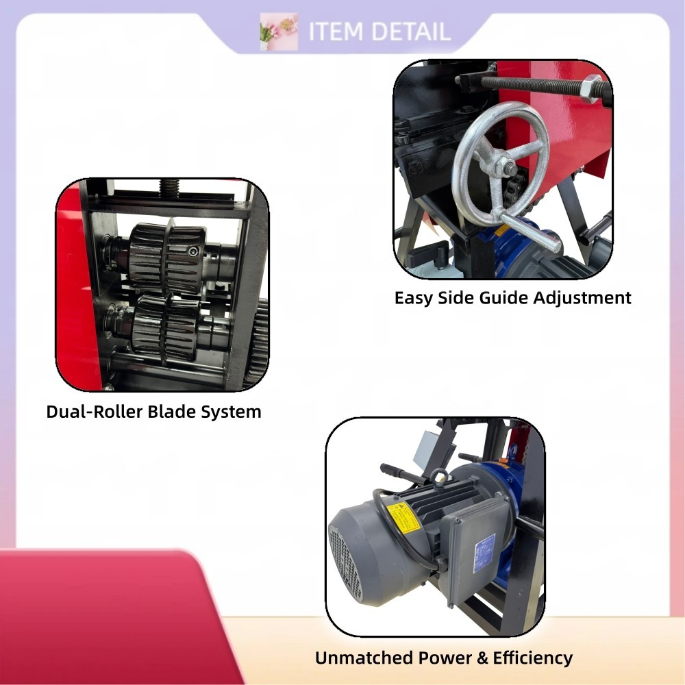 4kW Single Phase Wire Stripping Machine 220V Scrap Copper Al Cable Stripper