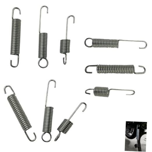 9 Pack Motorcycle Kickstand Spring Replacement Universal Dirt Bike Stand