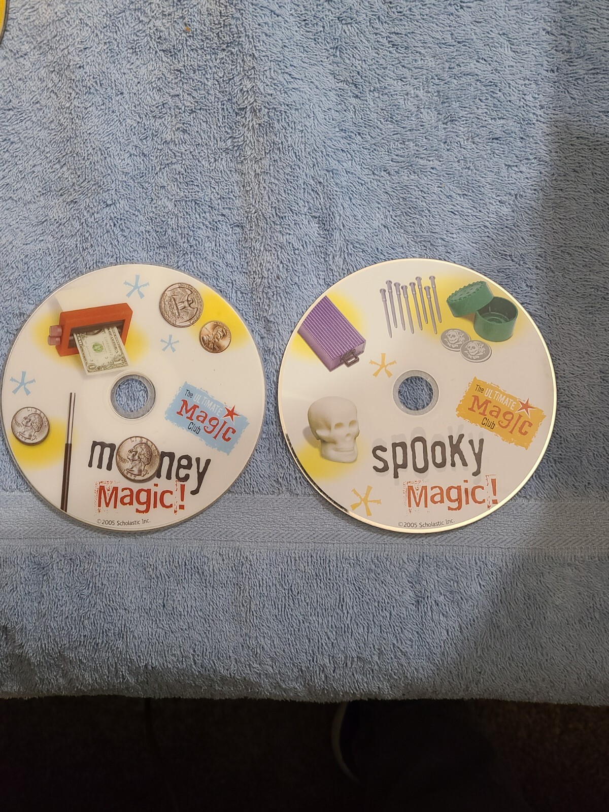 The Ultimate Magic Club - Money Magic & Spooky Magic - CDs by Scholastic 2005
