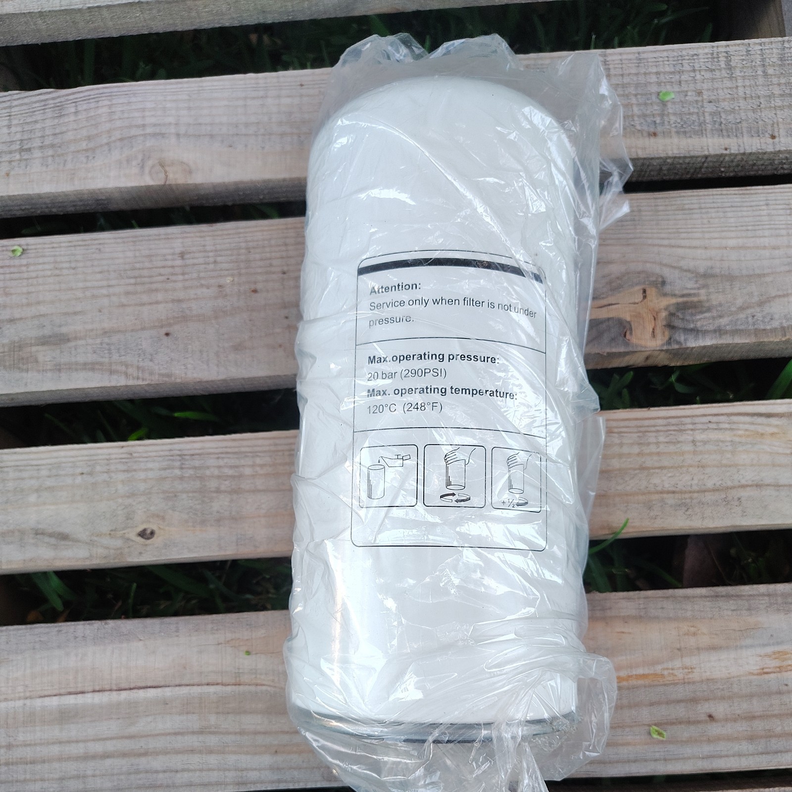 007.0182-0, 007.0233-0 SCHULZ COMPRESSOR AIR OIL SEPARATOR SRP-3015