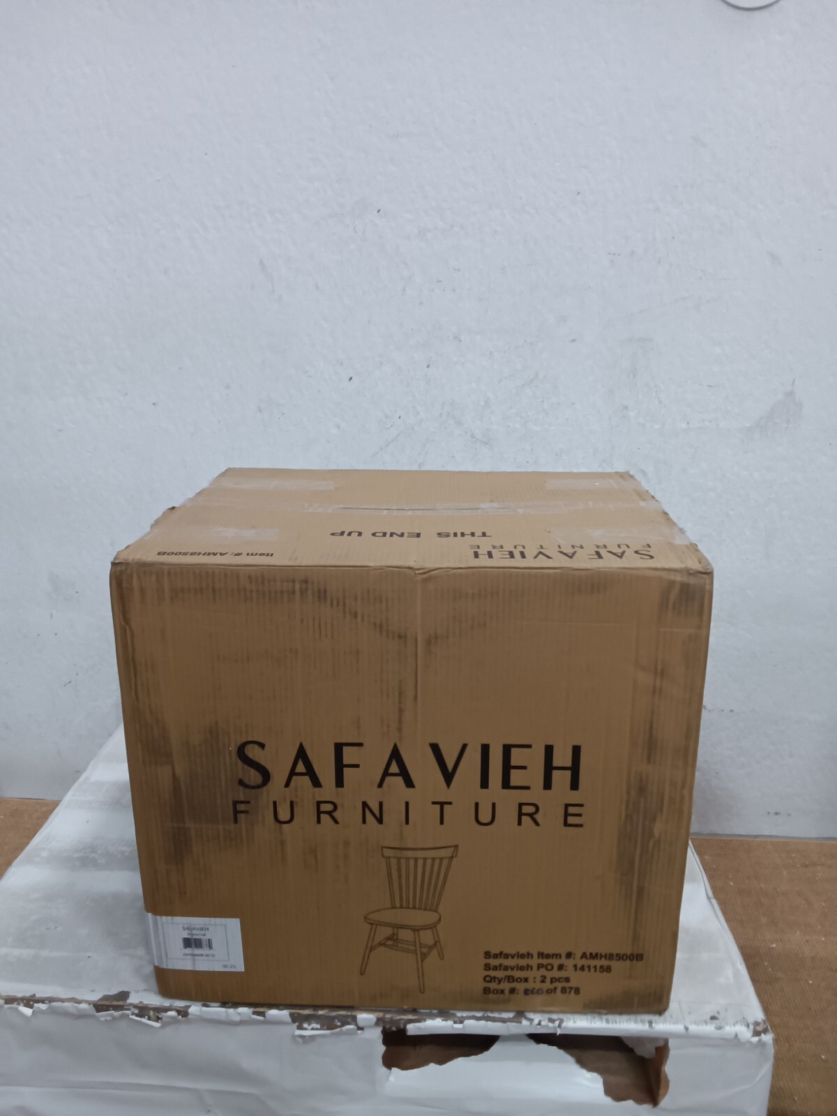 Safavieh PARKER SPINDEL SIDE CHAIR, Reduced Price 2172729010 AMH8500B