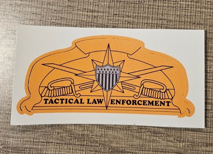 Coast guard TLEI Stickers  MARSEC_3  Each Order Comes With 3 Stickers