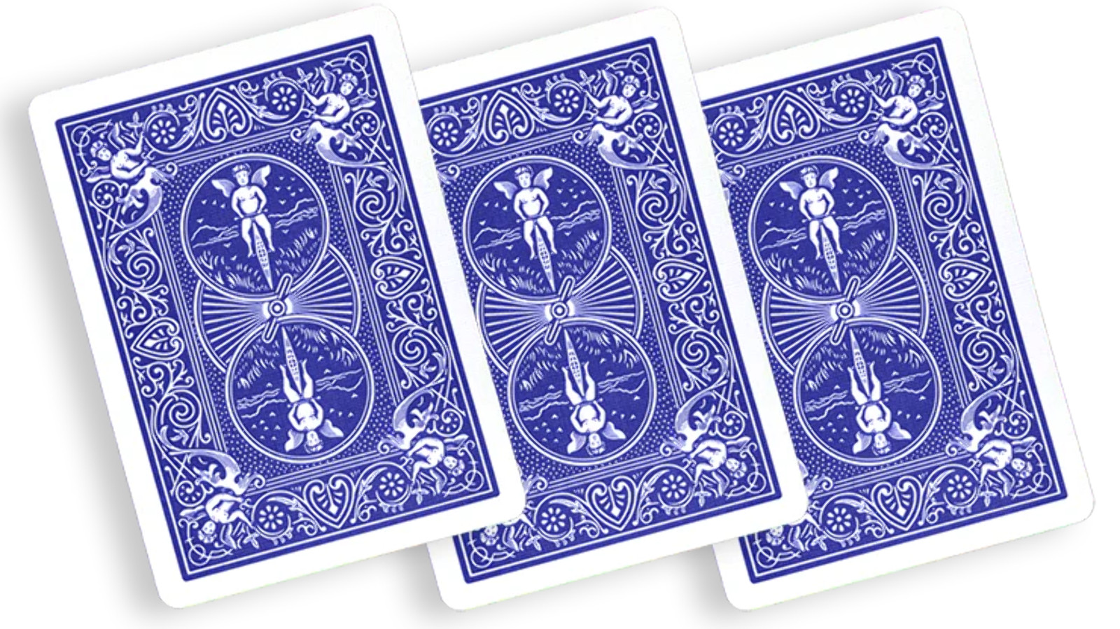 Cheek to Cheek Deck Bicycle (Blue)