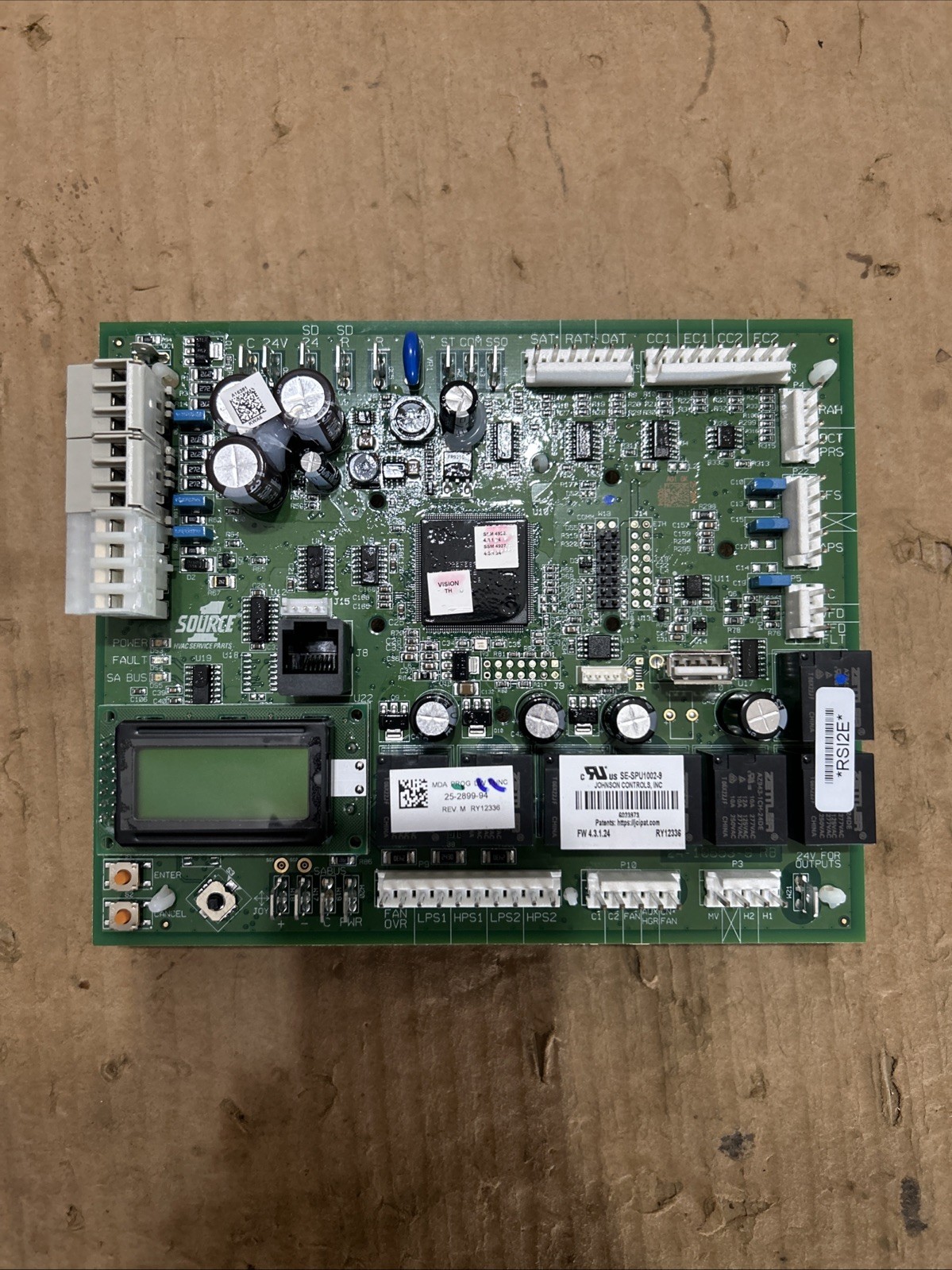 New OEM SE-SPU1002-9 Control Board  25-2899-94