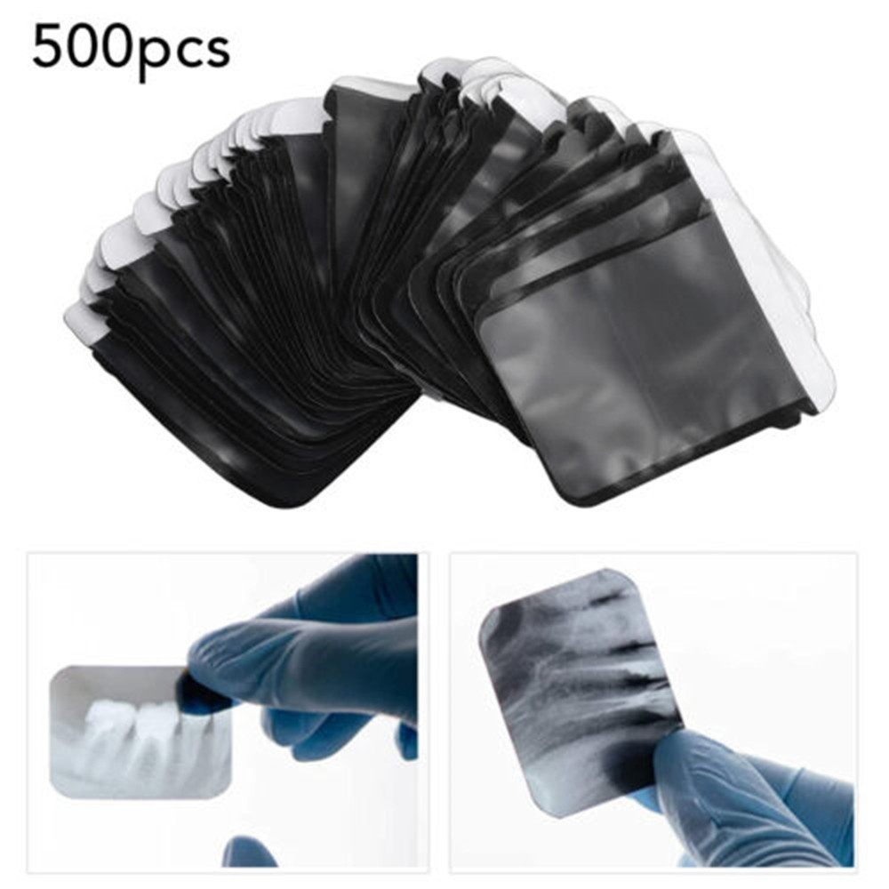 Professional Dental X-Ray Protection Bags for Film 500Pcs Multi-Size