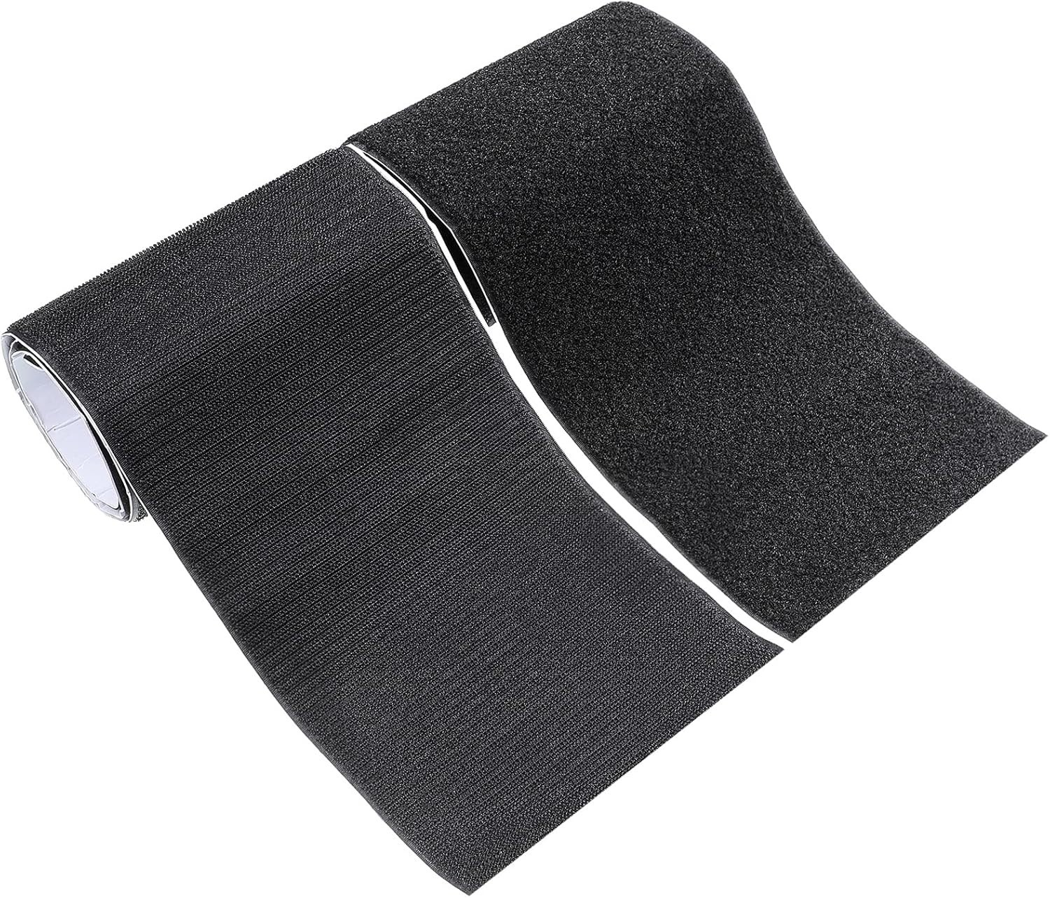 6 Inch x 1 Yard Hook and Loop Tape Double Sided Hook and Loop Tape with Adhesive