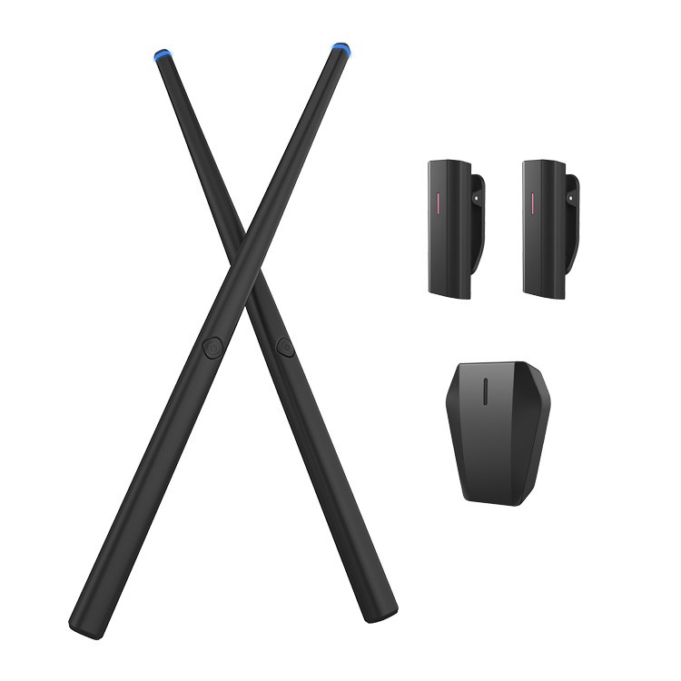 Find your Rhythm Electronic Drum Set PocketDrum Bluetooth Air Drum Sticks NEW