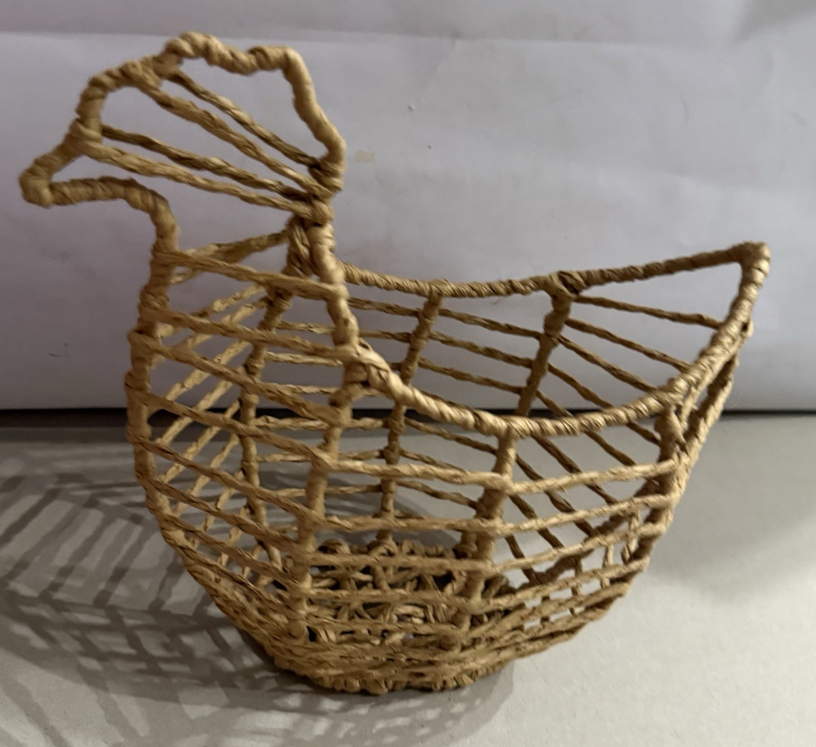 Chicken Shape Wicket Style Basket