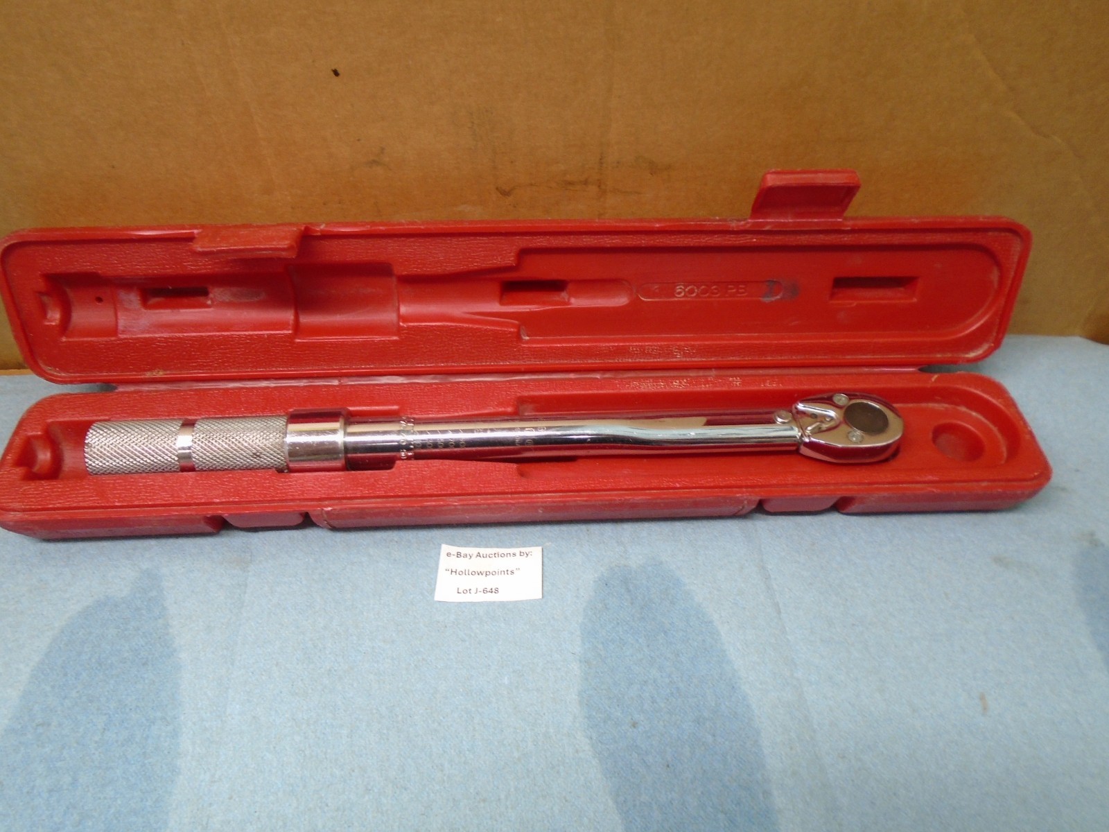 Proto USA  6066b Torque Wrench 3/8" Drive 100-1000 In, Lbs or 173-1190 Nm J648