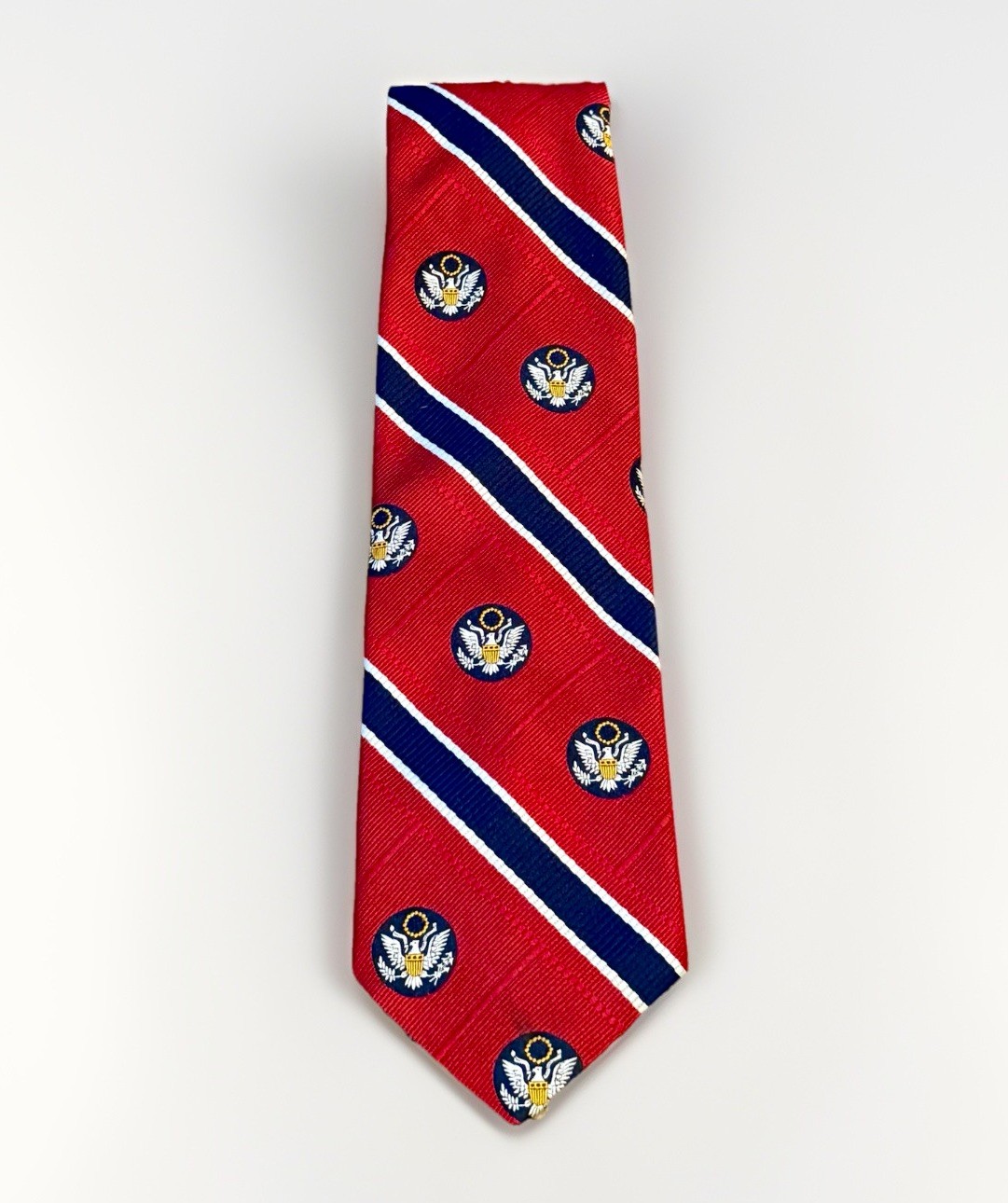 Pride Of America Necktie Collectible 1776-1976 Bicentennial Briar Tie Patriotic