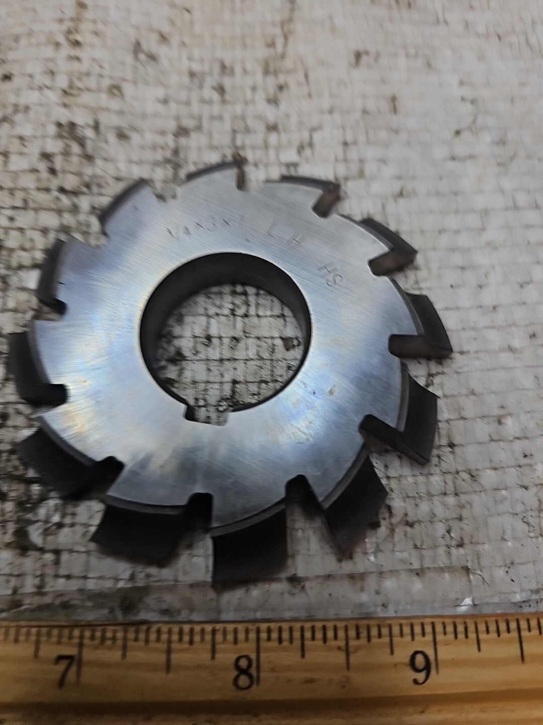 DOALL 1/4" RADIUS HS CORNER ROUNDING MILLING CUTTER, 3.00" x 1/4R x 1.00 LH