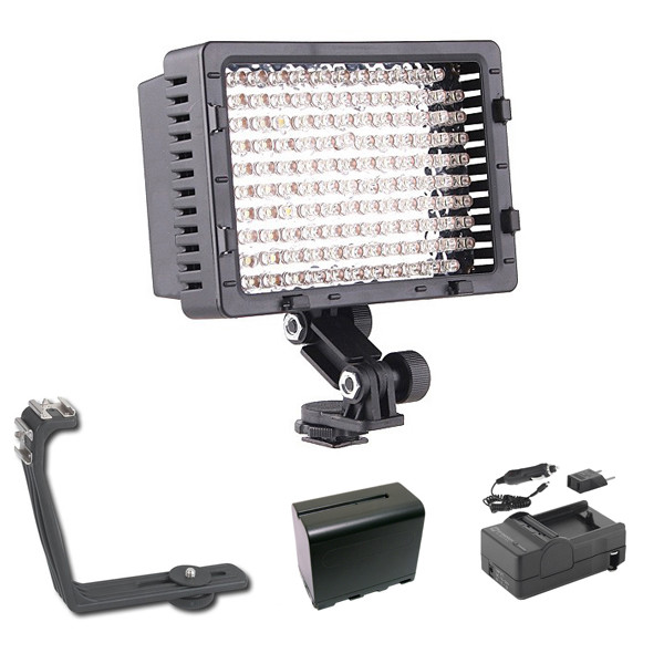 Pro GX10 XB-12 LED video light F970 for Canon GX10 VIXIA G21 G40 G30 G20 cam