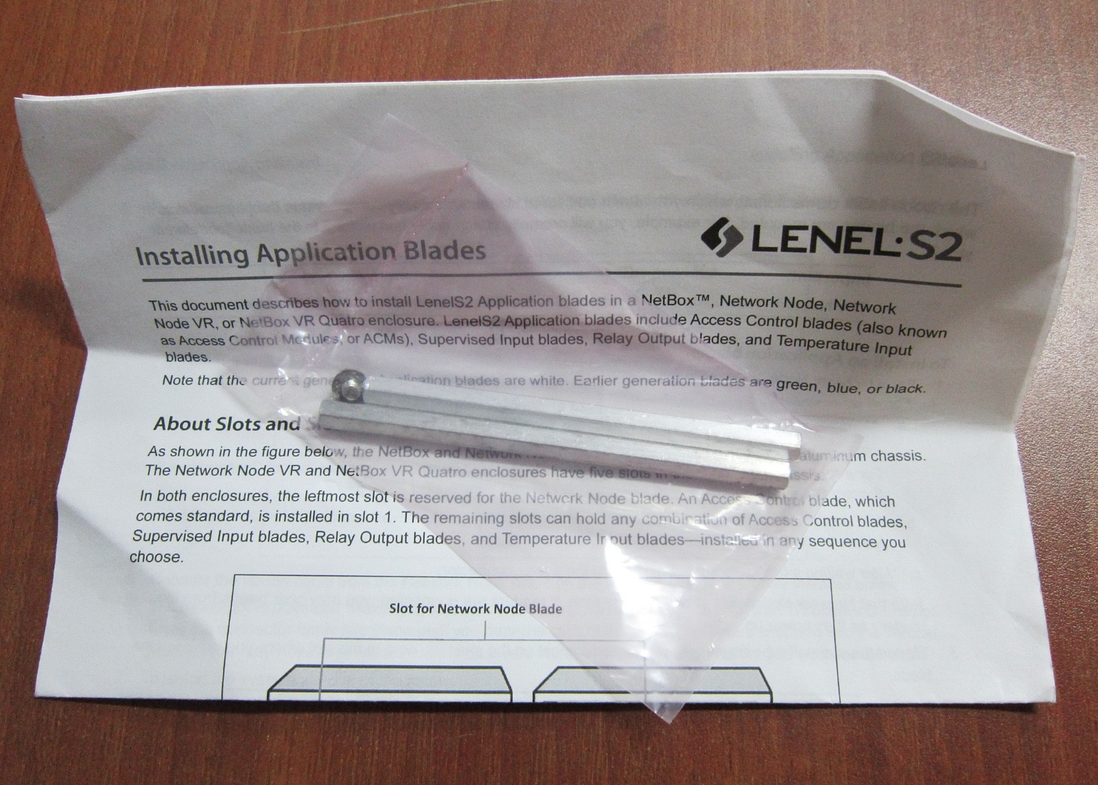 LENEL S2 SECURITY Modular Application Blades