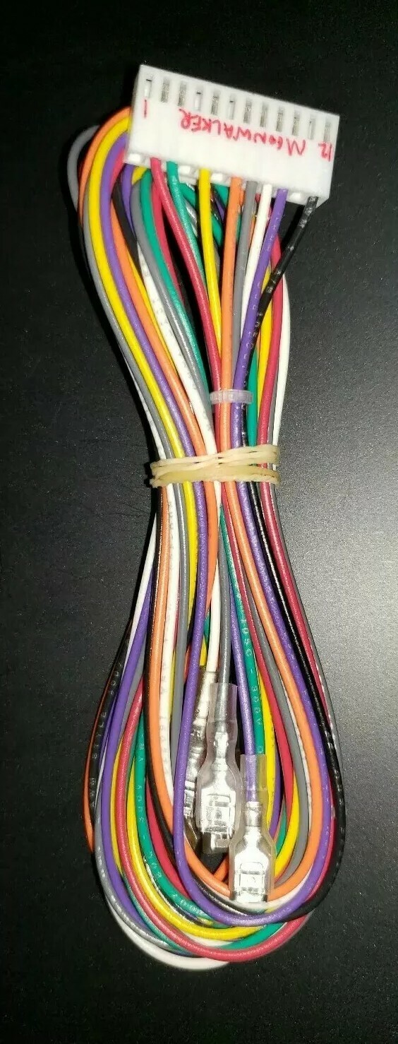 Michael Jackson's Moonwalker Player 3 Auxiliary Kick Harness Arcade Adapter