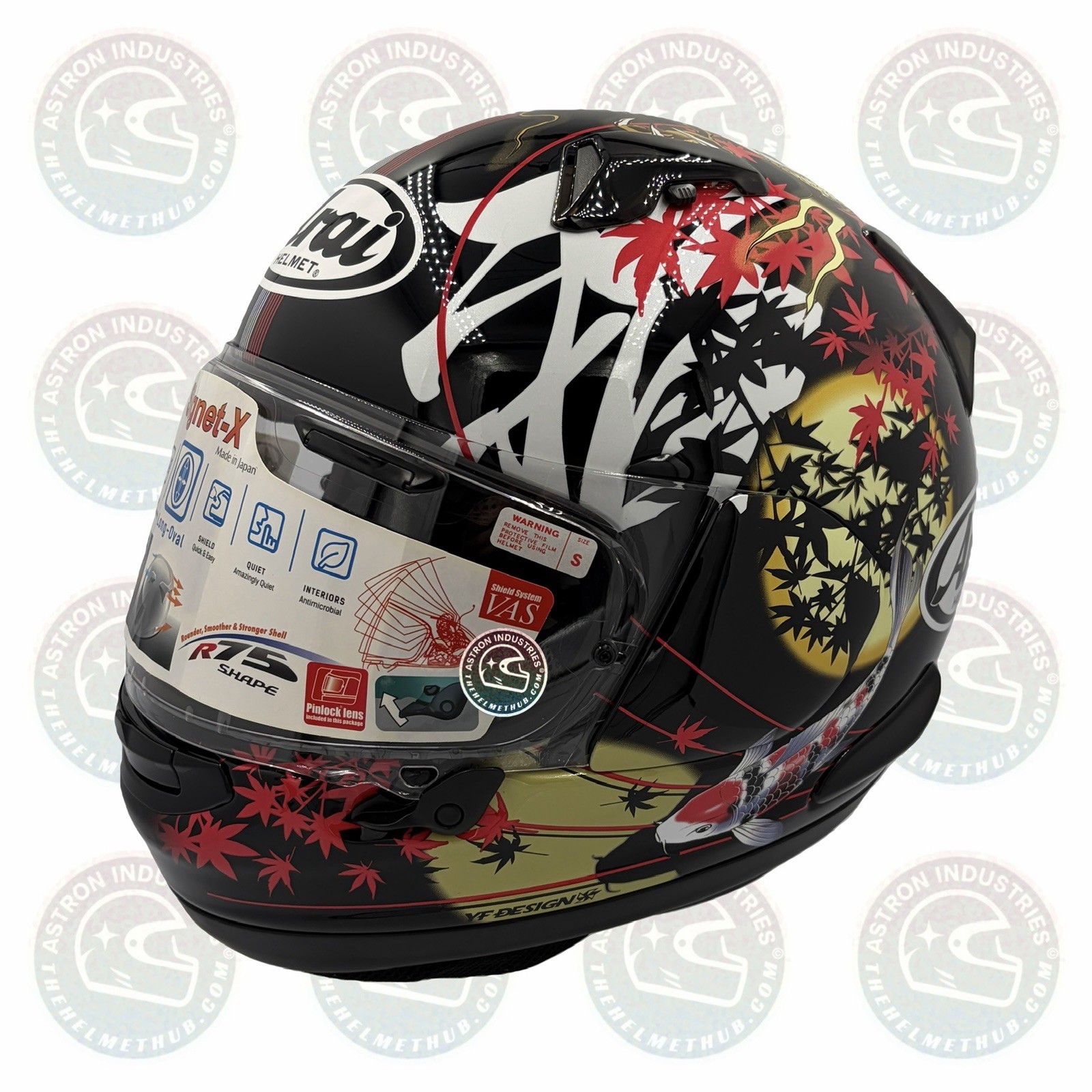 Arai Signet-X Oriental 2 Motorcycle Helmet - S - QR Discount