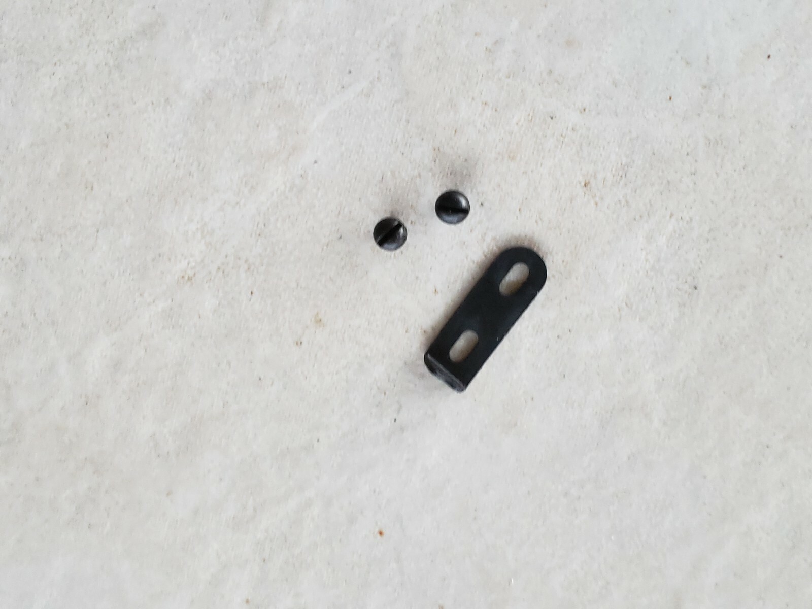 Sheridan/Benjamin rifle cam plate & (2) screws black oxide steel
