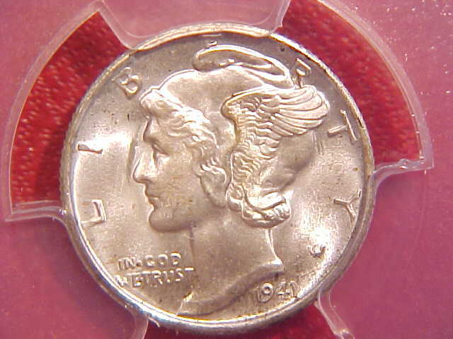 1941 S MERCURY DIME - PCGS MS66 - SEE PICS! - (G1595)