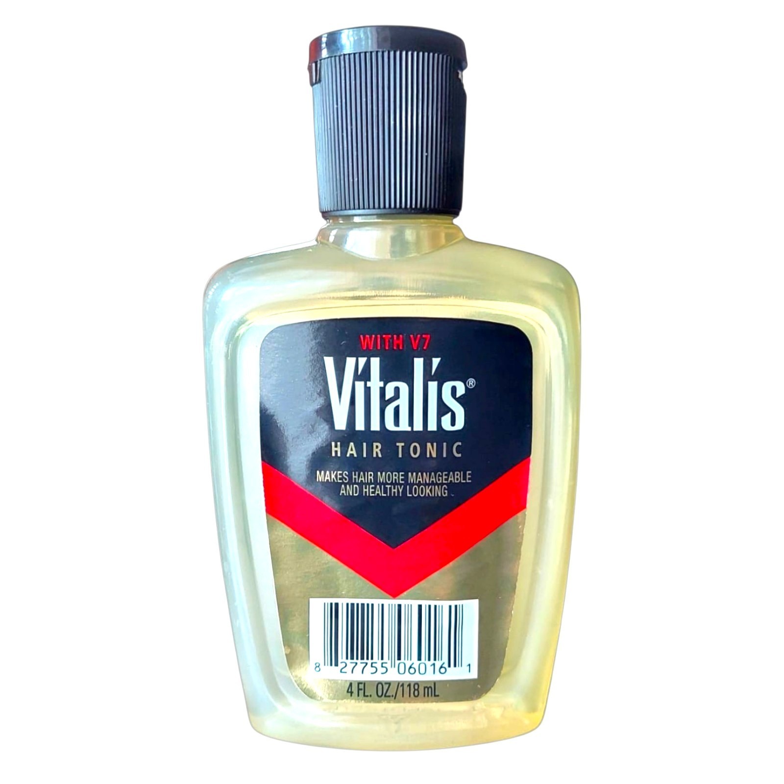 Rare 4 oz  Bottle Vitalis Original  Liquid Hair Tonic Formula WITH V7