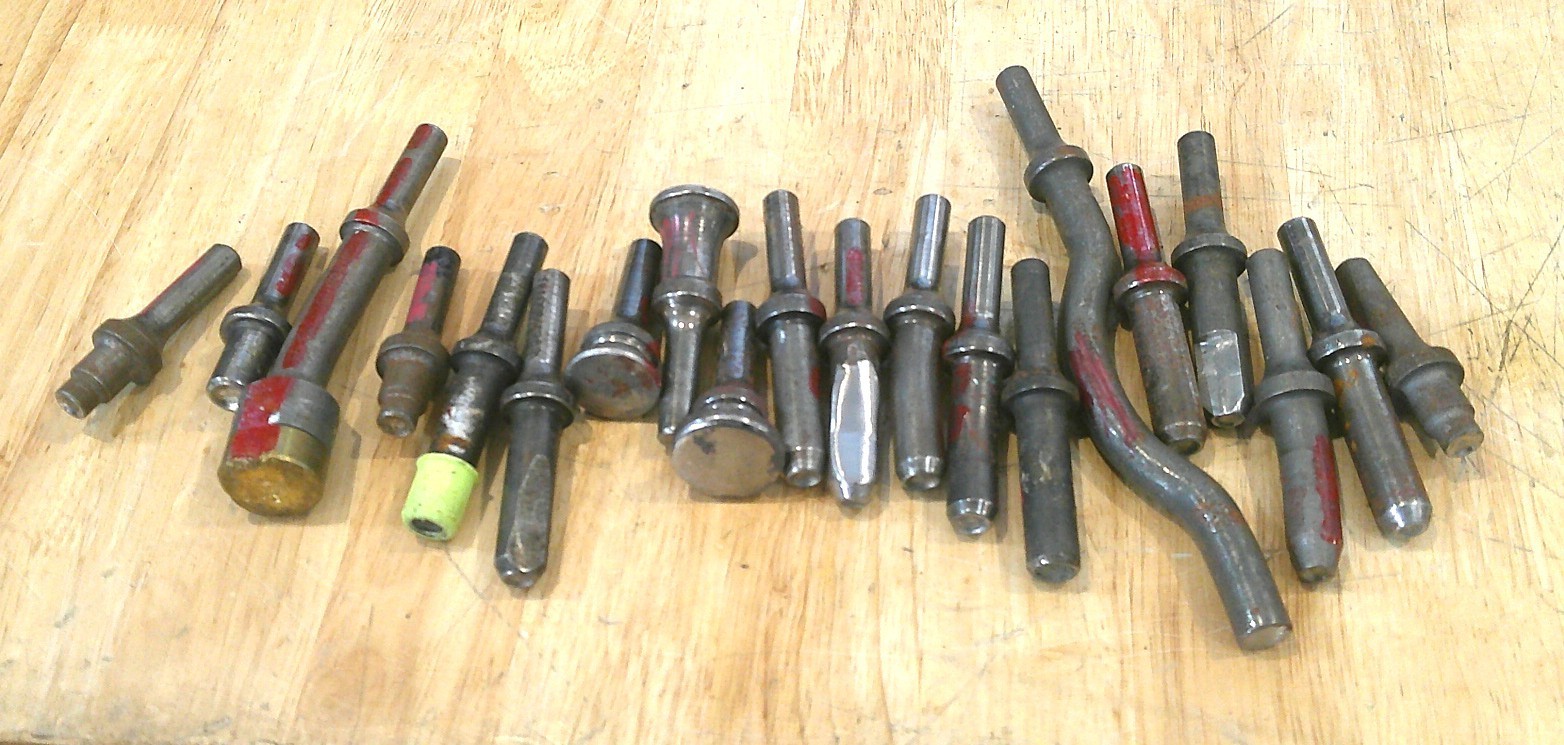LOT OF 20 AIRCRAFT Rivet Sets Flush Universal OFFSET DIFFERENT SIZES