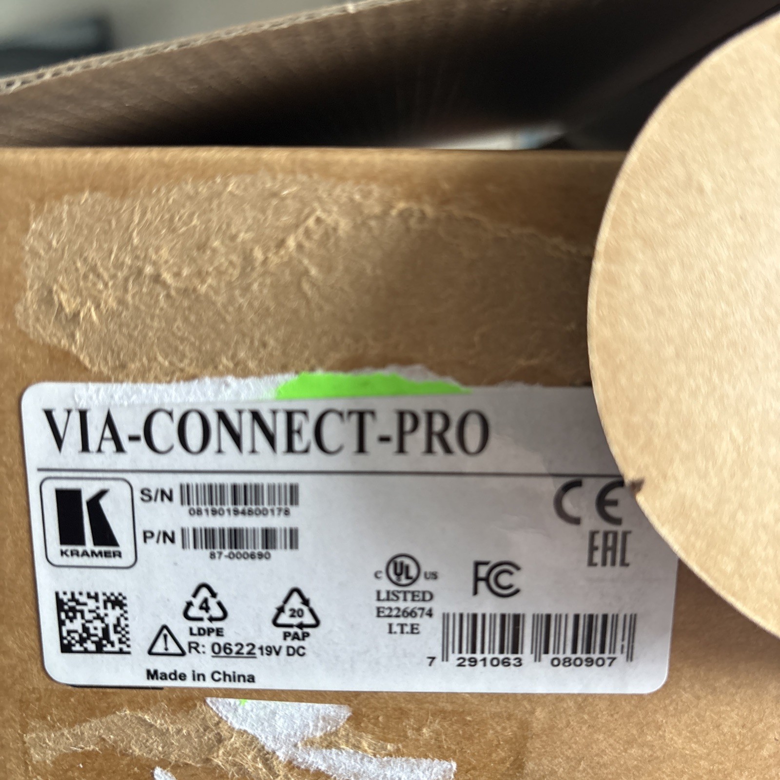 Original Kramer VIA Connect Pro 87-000690