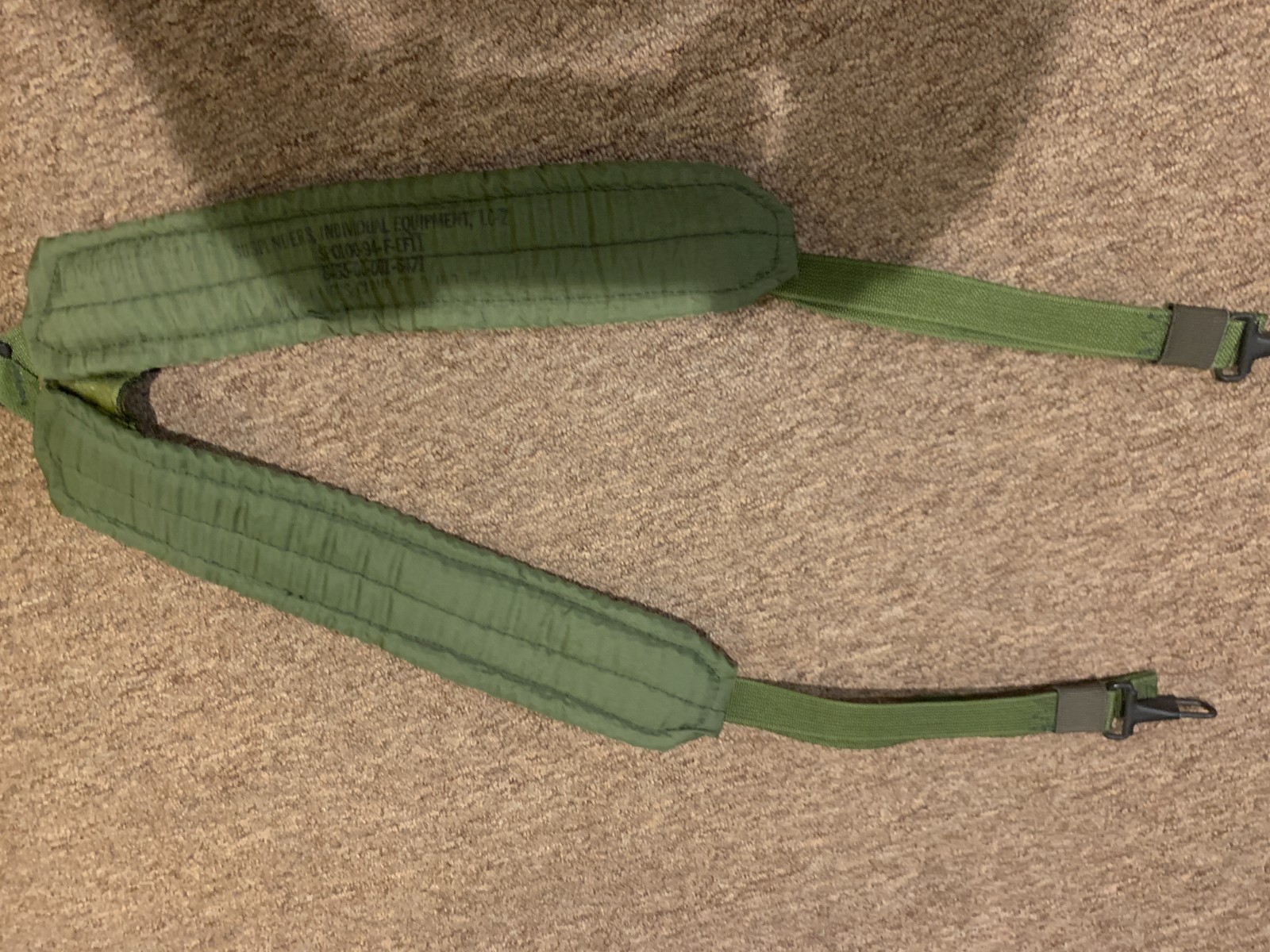 U.S. Army LC2 Combat Suspenders 1990's