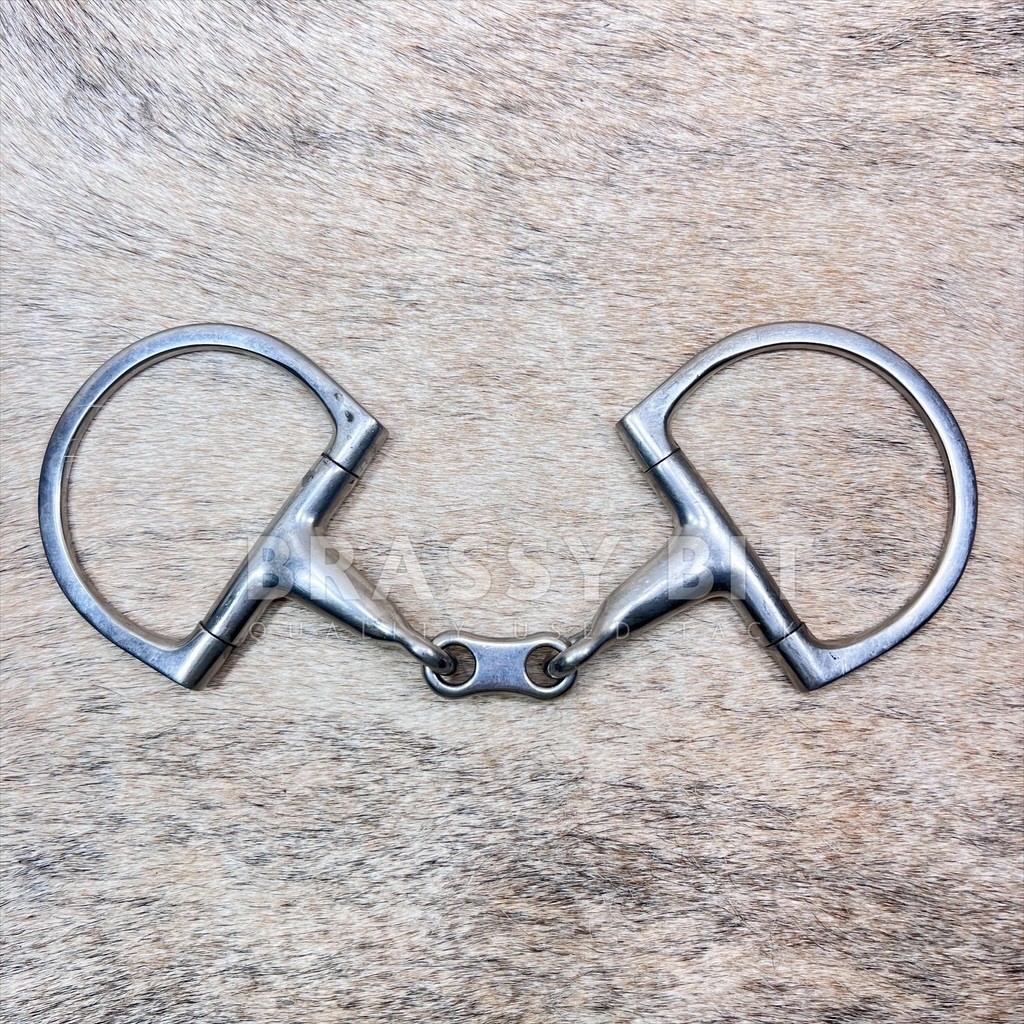 5" Korsteel D Ring Snaffle w/ French Link