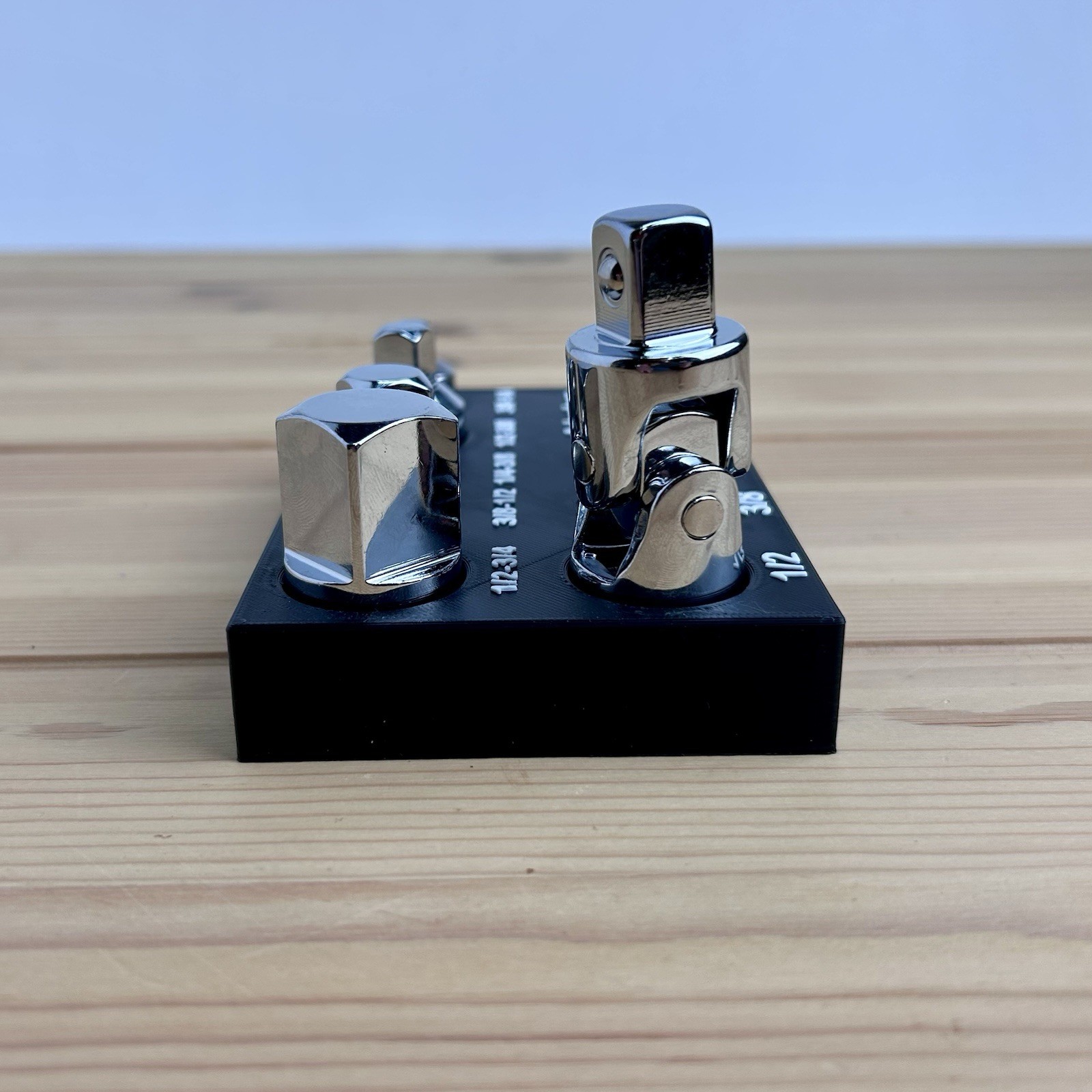 Organizer for CRAFTSMAN Socket Adapters and Universal Joints