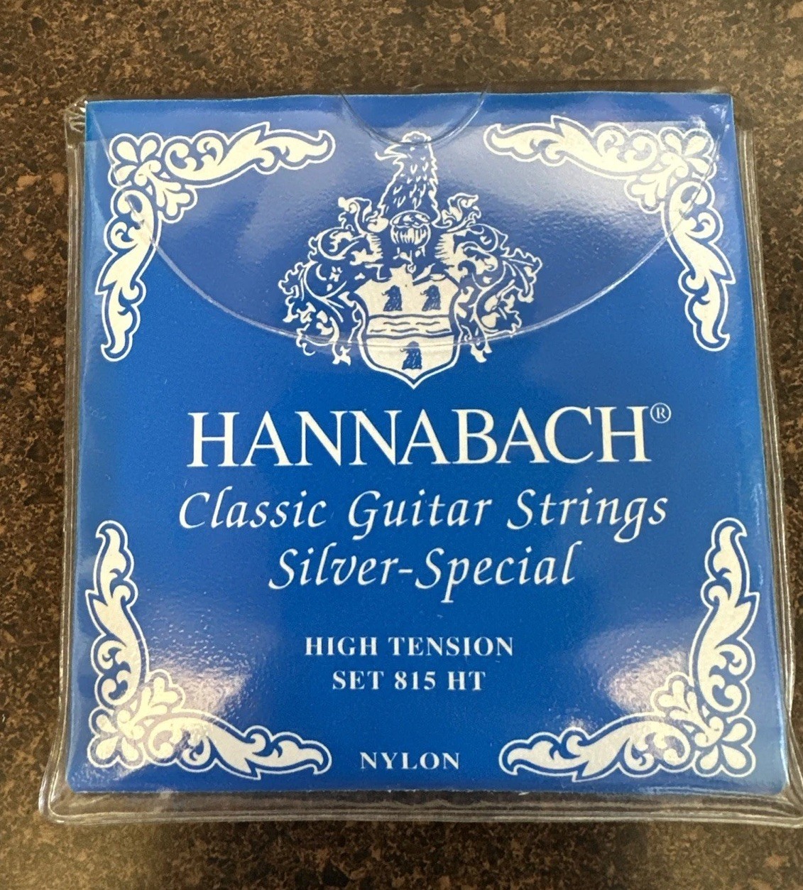 Hannabach Silver Special E815HT Blue Set High tension USA Seller