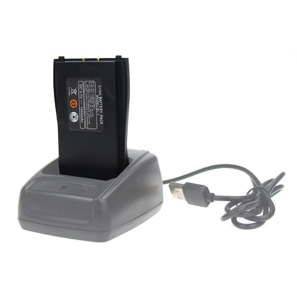 5PC Baofeng BF-888S 3.7V 1500mah Li-ion Spare Battery for BF888S Two way Radios