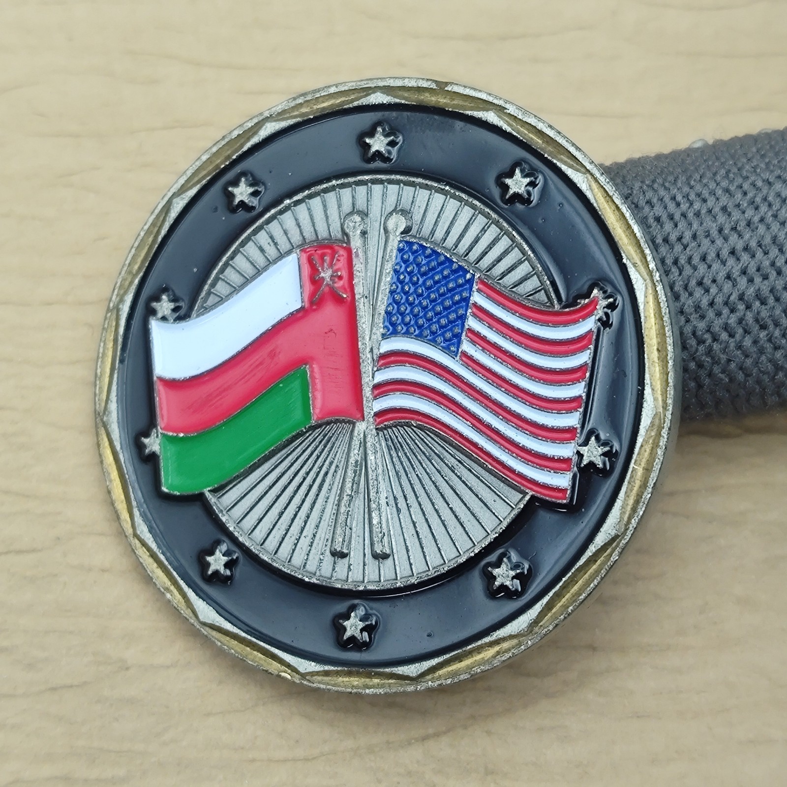 USAF THUMRAIT AB,OMAN Challenge Coin
