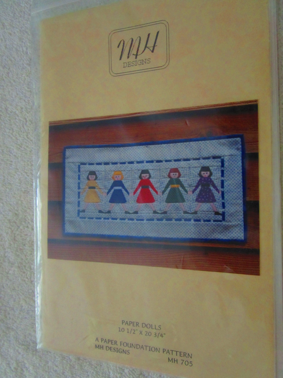 Paper Dolls Quilt Pattern #MH 705 (1996, MH Designs)