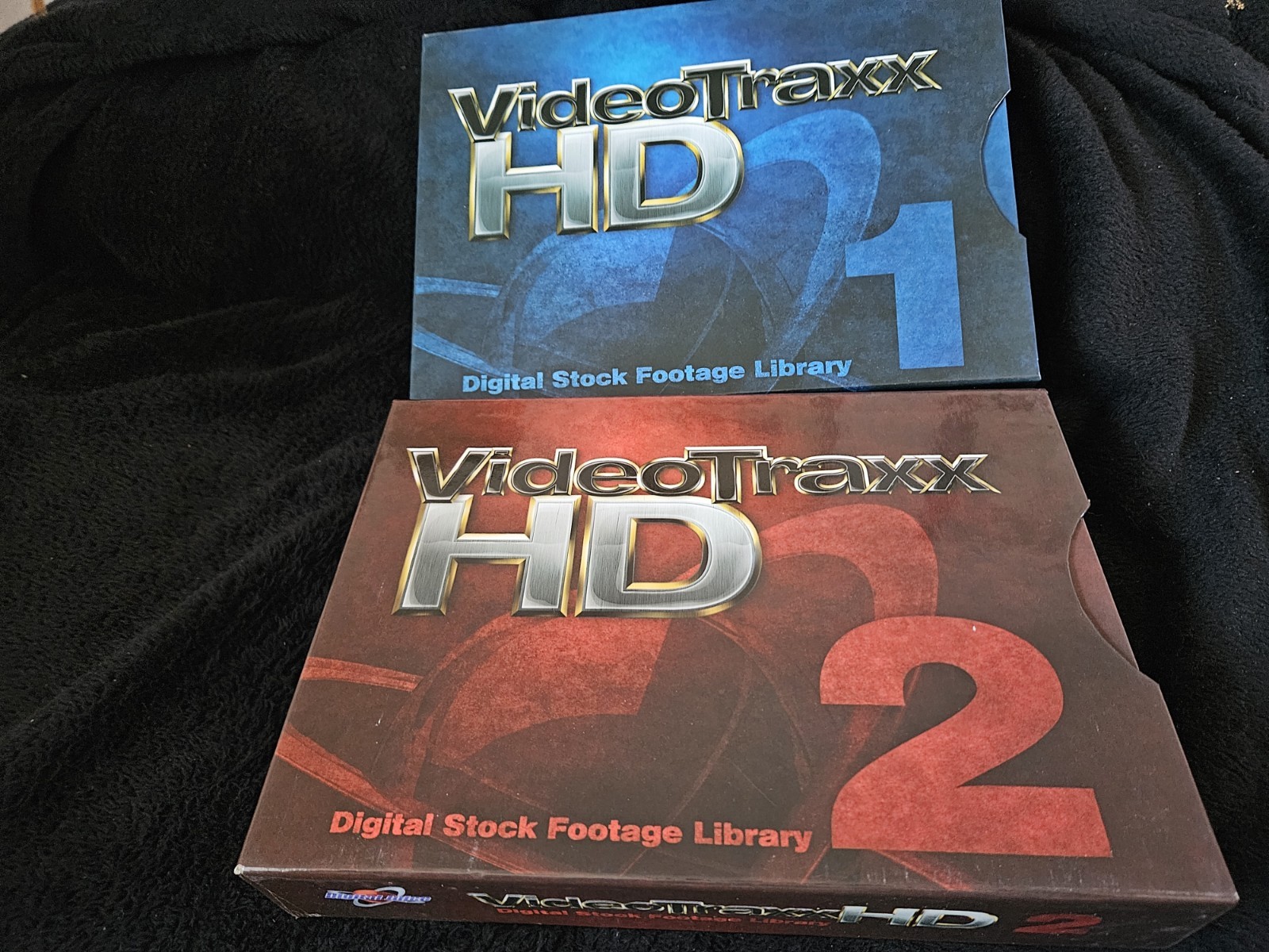 Digital Juice VideoTraxx HD 1 &2 Stock Footage Library Complete Set W/Activation