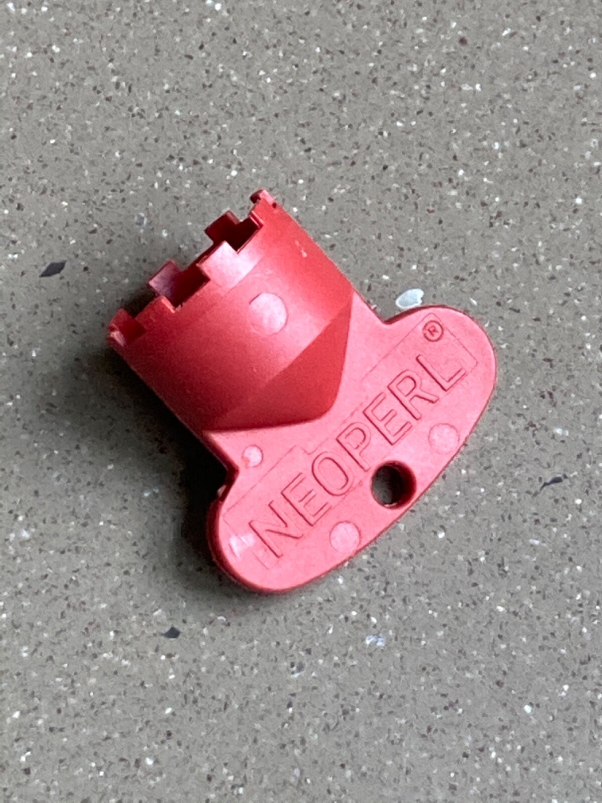 Neoperl Faucet Aerator Installation / Removal Key - Single Key Red 21mm Tool