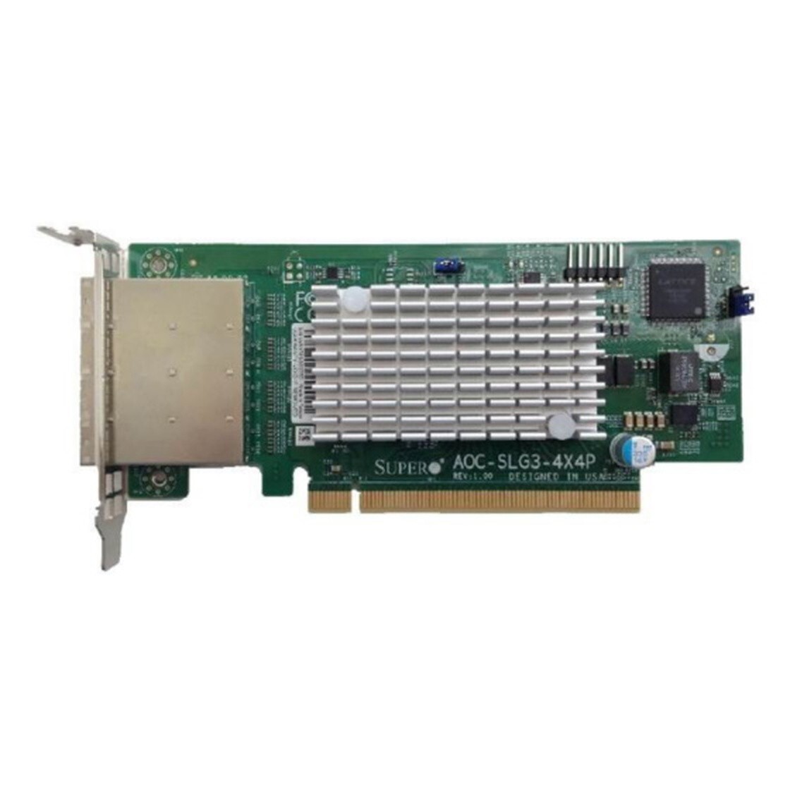 Supermicro AOC-SLG3-4X4P JBOF Gen-3 External NVMe HBA NEW, IN STOCK