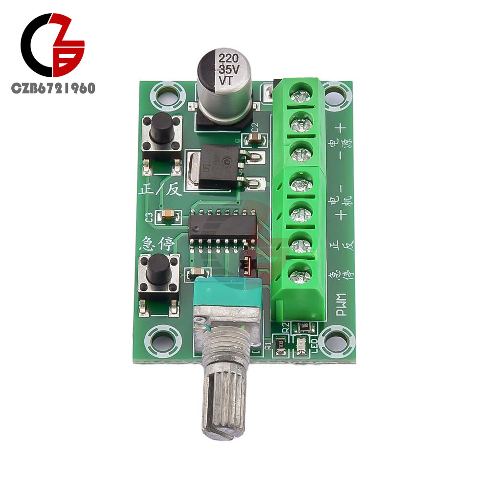 6V-30V Brushless Motor Controller PWM Speed Controller For 3650 3525 2418 2430