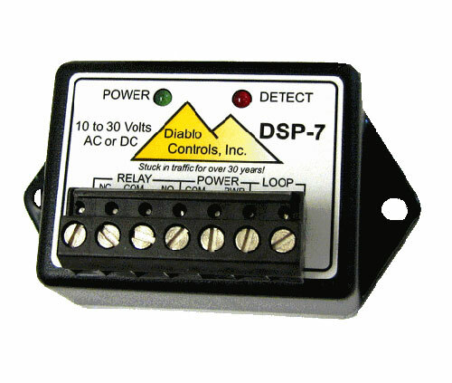Diablo DSP-7LP Micro Vehicle Loop Detector 9-30 VAC/DC Low Voltage Exit Sensor