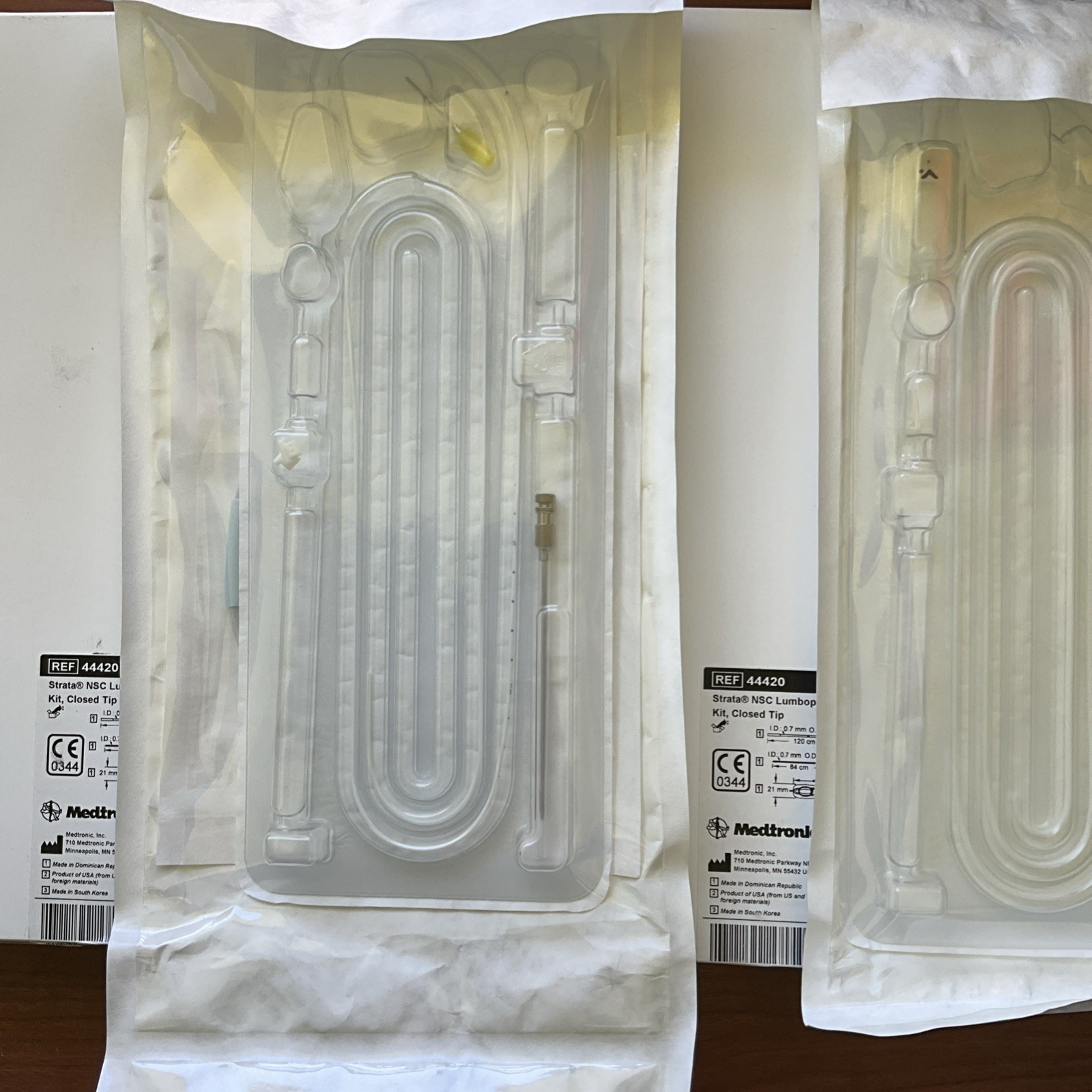 Medtronic 44420 Strata NSC Lumboperitoneal Shunt Kit, Closed Tip, Exp 2025/04