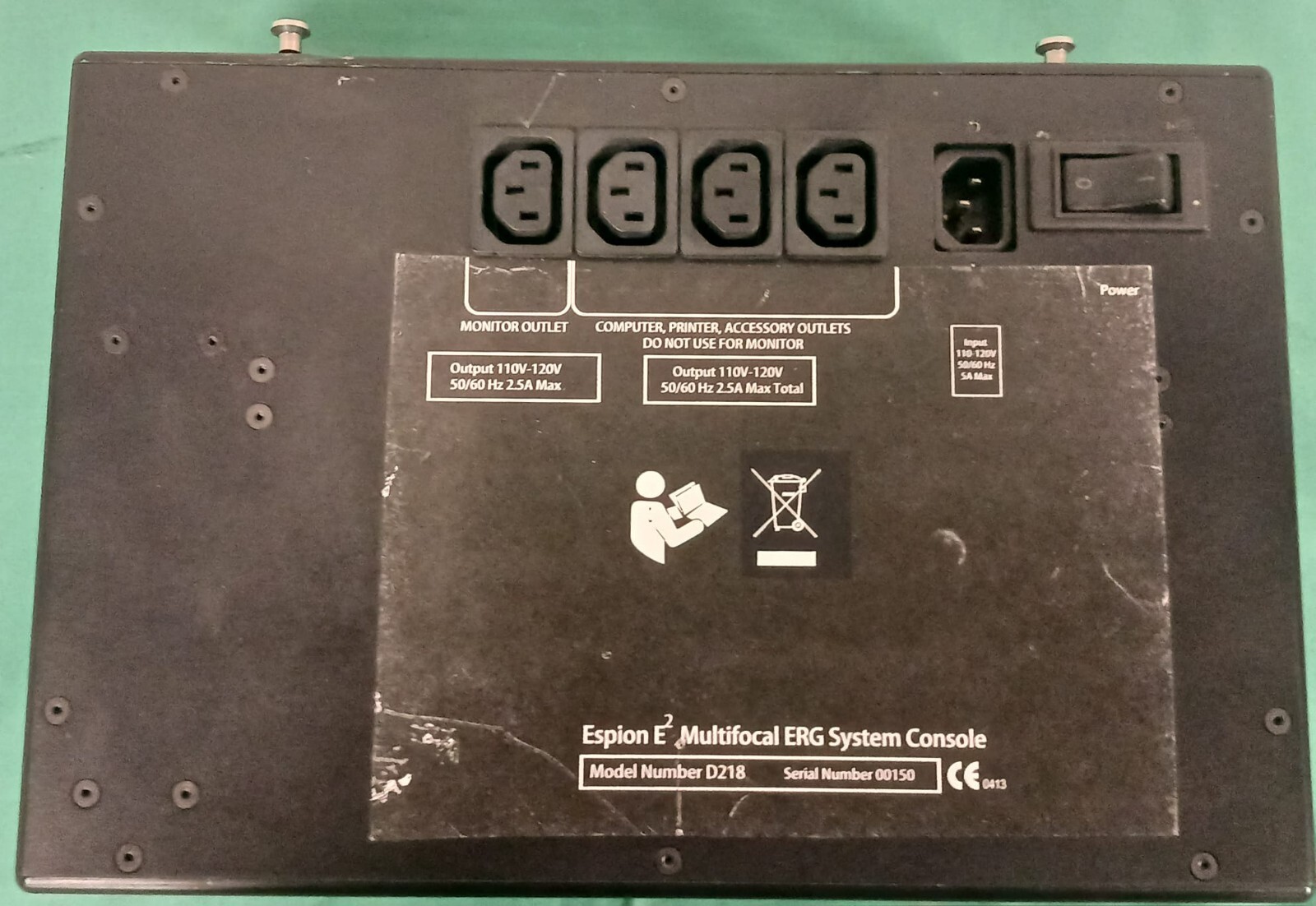 Espion Multifocal ERG System Console Model D218