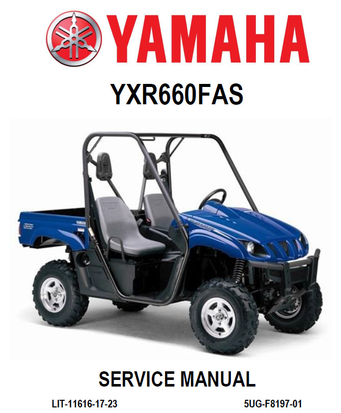 2007 - 2008 YAMAHA RHINO 660 Service Repair Maintenance Mechanic Shop Manual CD