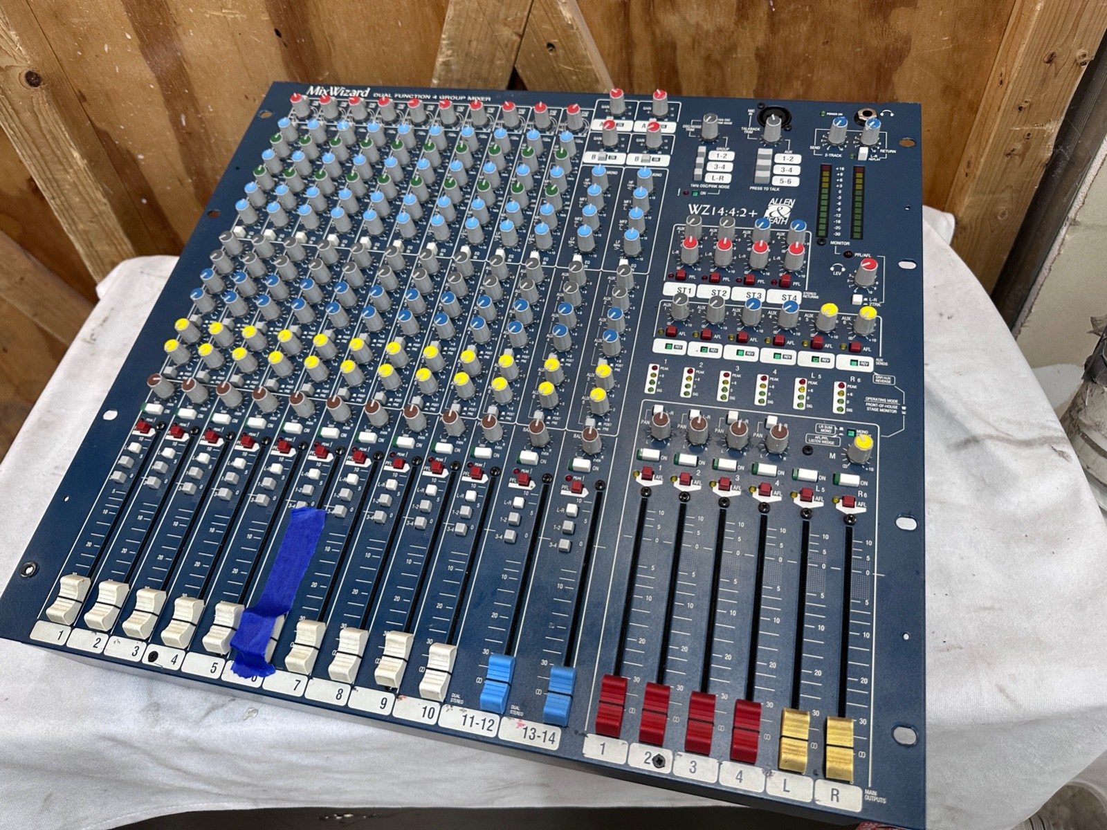 Allen & Heath Mix Wizard WZ14:4:2+ Mixer - Channel 5 Not Working