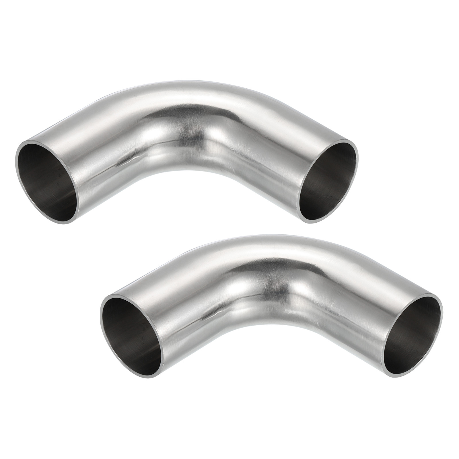 2pcs 90 Degree Mandrel Bend Elbow 1 1/4 Inch OD 304 Stainless Steel