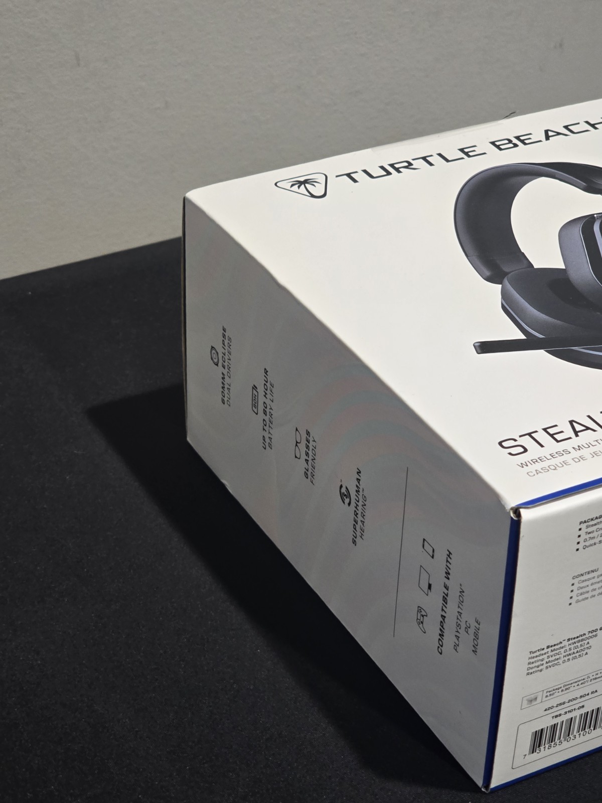 Turtle Beach Stealth 700 Gen 3 Wireless Multiplatform PS5 Headset - Black *NEW*
