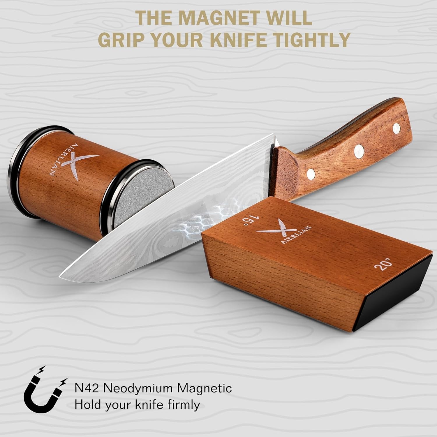 Knife Sharpener Tool,Rolling Knife Sharpener Kit,Knife Sharpening with Diamonds