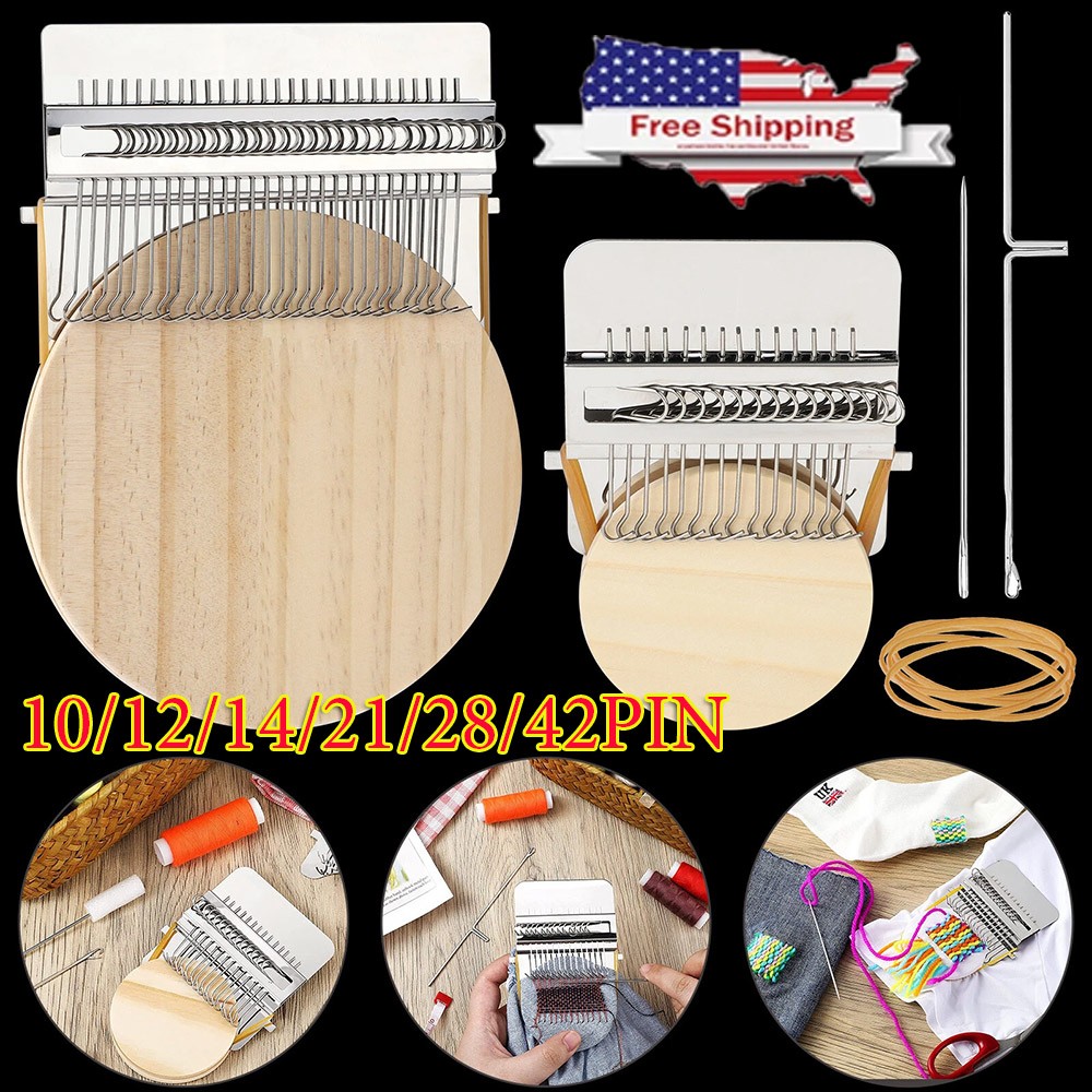 Small Loom Speedweve Type Weave Tool,Darning Loom Quickly Mini Mending Convenien