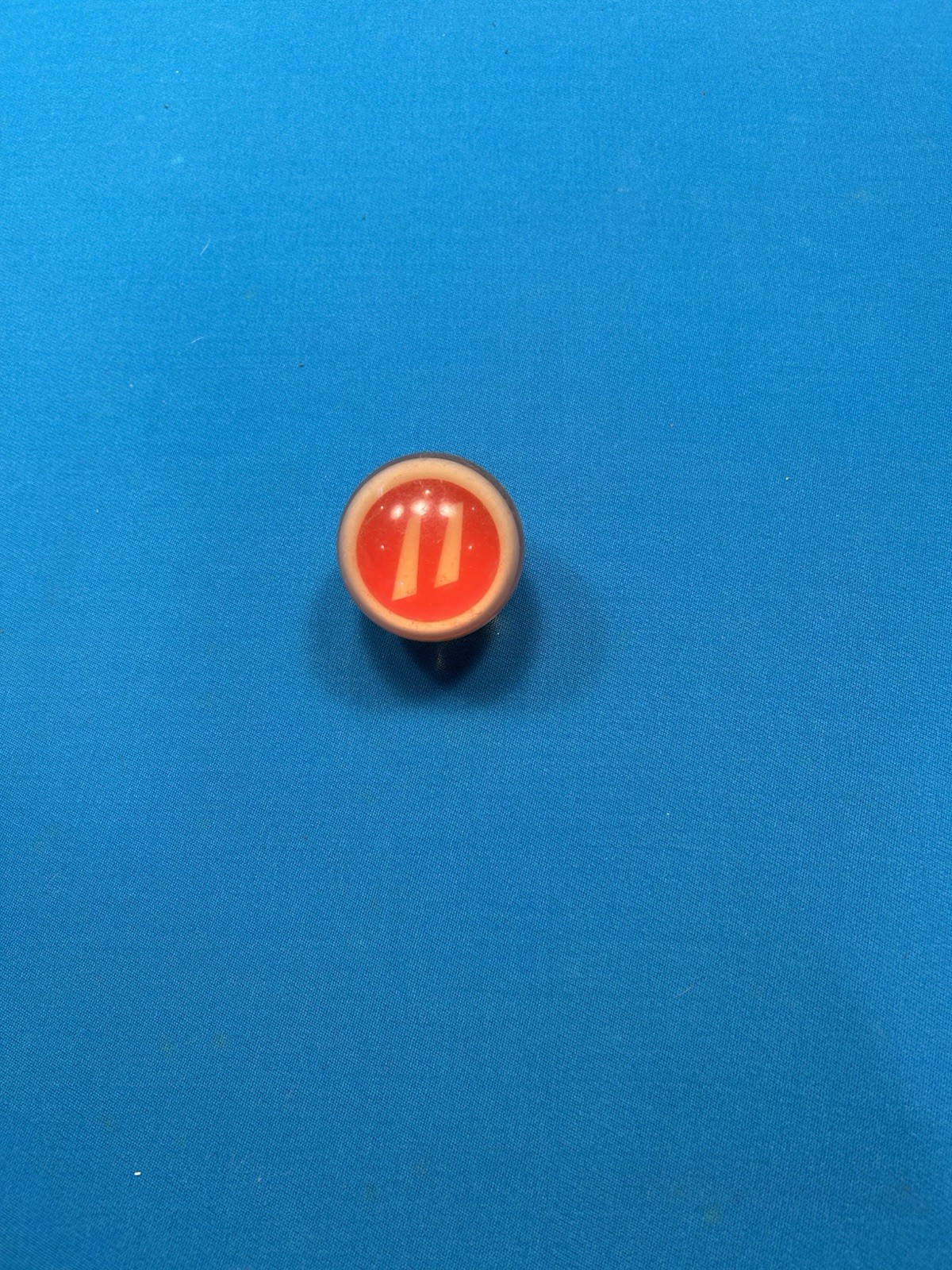 Rare Budweiser Clear Super Unique Individual Pool Ball 11 Ball