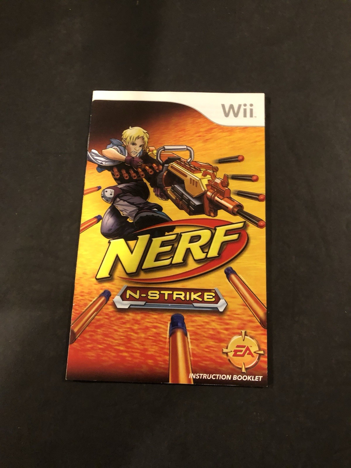 Nerf Wii Manual Only