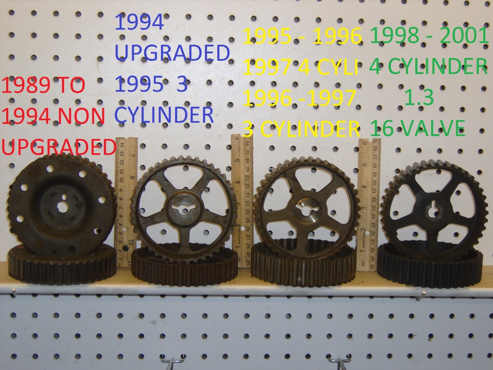 METRO TRACKER SIDEKICK SWIFT VITARA ESTEEM X90 CAMSHAFT PULLEY