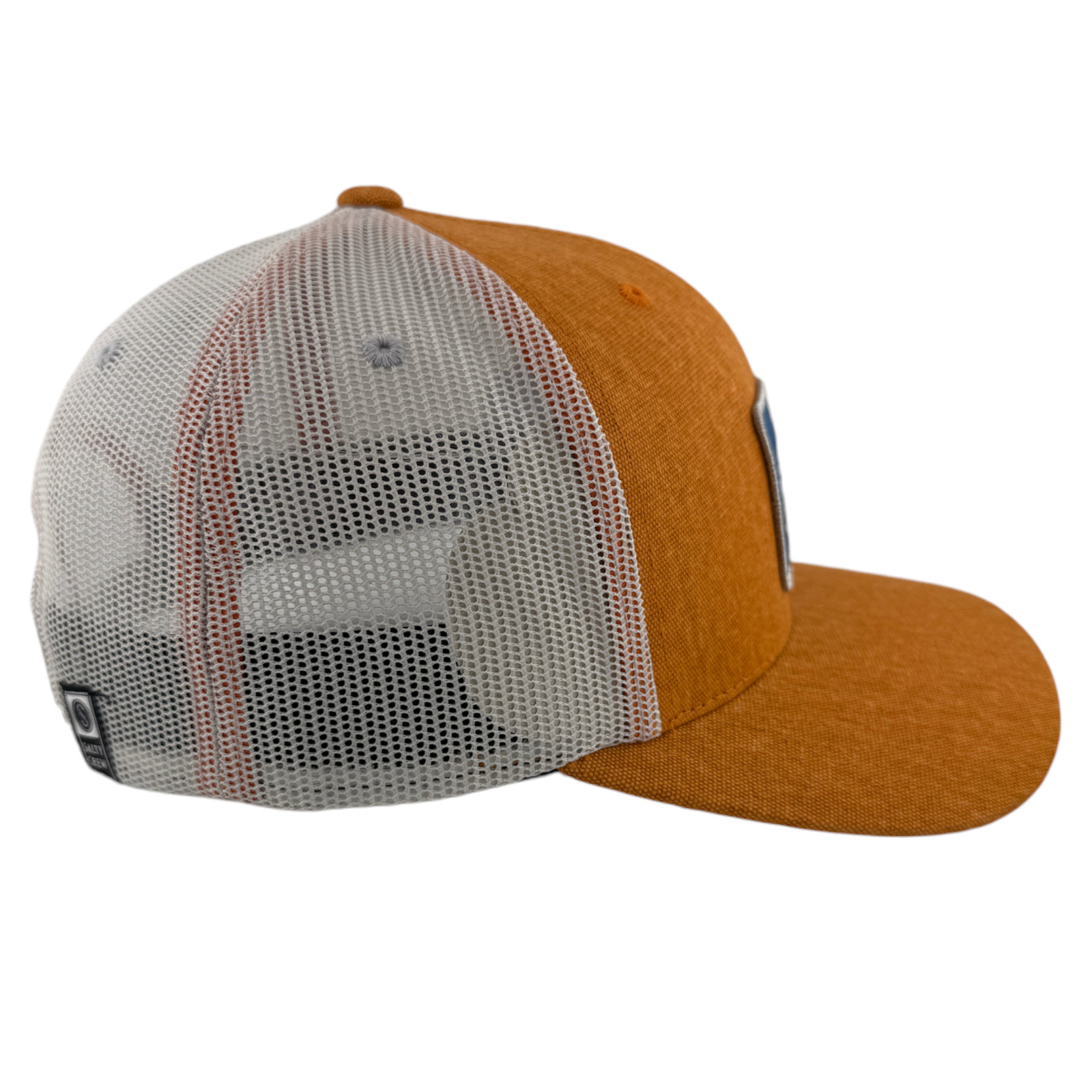 Salty Crew Retro Catch Denim Mesh Back Trucker SnapBack Adjustable Hat Cap